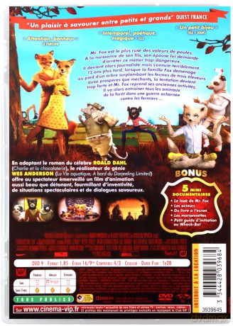 Fantastic Mr Fox [DVD]