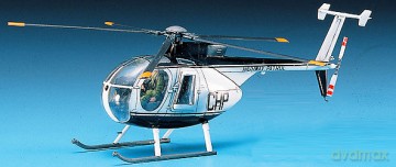 ACADEMY Hughes 500D Police Helicopter 1643 [MODELARSTWO]