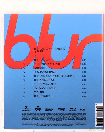 Blur: The Ballad Of Darren [Blu-Ray]