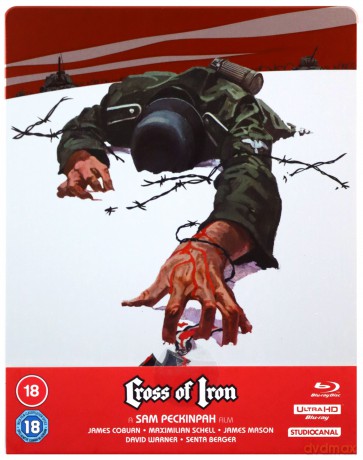 Cross Of Iron (steelbook) (Żelazny krzyż) [Blu-Ray 4K]+[2xBlu-Ray]