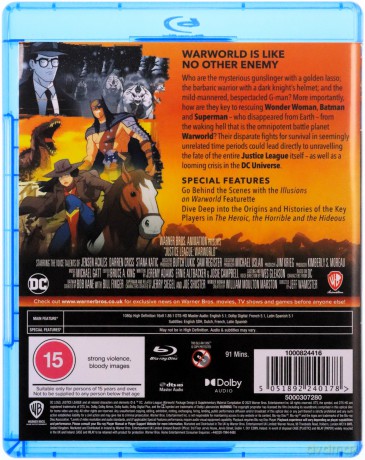 Justice League Warworld [Blu-Ray]