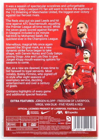 Liverpool Football Club Season Review 2022/23 [DVD]