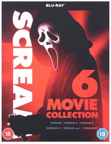 Scream 6-Movie Collection (Krzyk) [6xBlu-Ray]