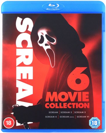 Scream 6-Movie Collection (Krzyk) [6xBlu-Ray]