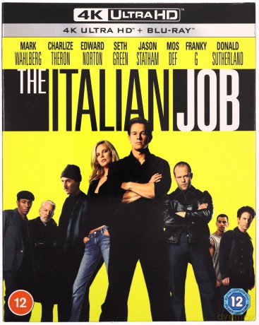 The Italian Job (2003) (Włoska robota) [Blu-Ray 4K]+[Blu-Ray]