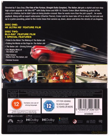 The Italian Job (2003) (Włoska robota) [Blu-Ray 4K]+[Blu-Ray]