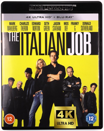 The Italian Job (2003) (Włoska robota) [Blu-Ray 4K]+[Blu-Ray]