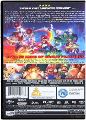 The Super Mario Bros. Movie (Super Mario Bros: Film) [DVD]