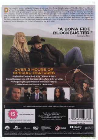 Yellowstone Season 5 Part One [4DVD]