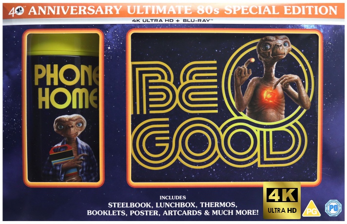 E.T. The Extra-Terrestrial 40th Anniversary Ultimate 80's Edition [Blu-Ray 4K]+[Blu-Ray]