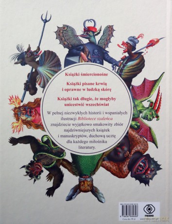 Biblioteka szaleńca. Największe kurioza wydawnicze - Edward Brooke-Hitching, Janusz Szczepański [KSIĄŻKA]