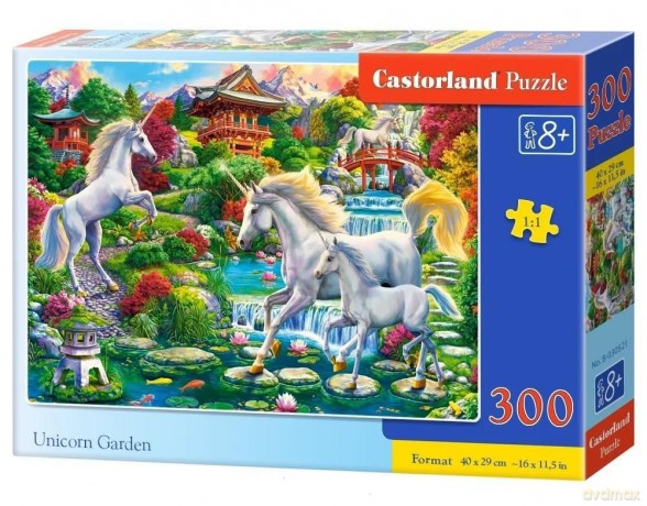 CASTORLAND Puzzle 300 el. Unicorn Garden [PUZZLE]