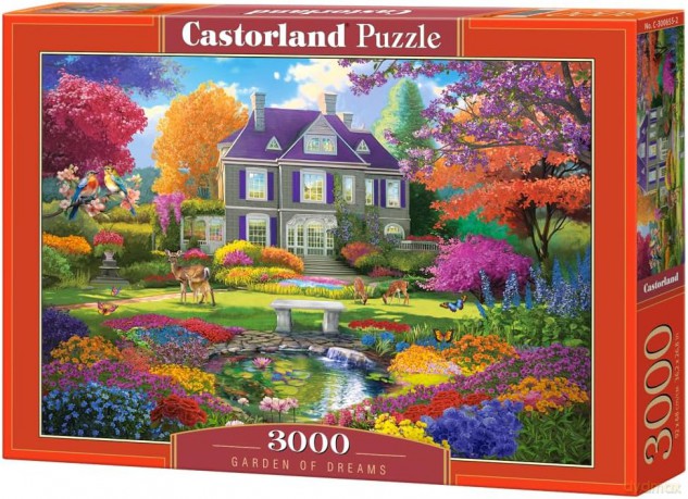 CASTORLAND Puzzle 3000 el. Garden of Dreams [PUZZLE]