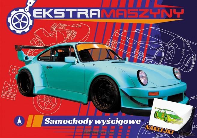 Ekstramaszyny. Samochody wyścigowe - Agnieszka Kochanowska-Sabljak [KSIĄŻKA]