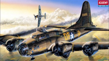 ACADEMY B17F Flying Fortress 2188 [MODELARSTWO]
