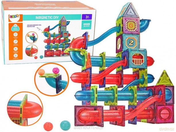 Klocki magnetyczne 3D 145el [KLOCKI]