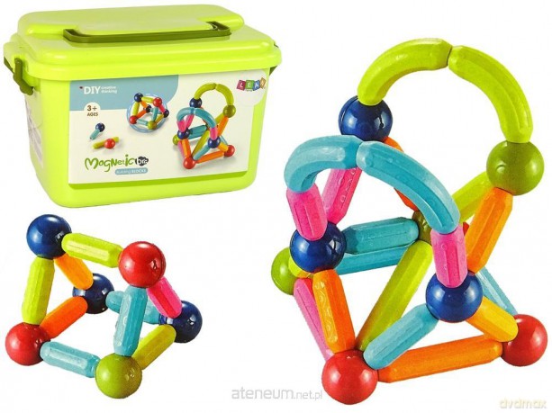 Klocki magnetyczne 70el [KLOCKI]