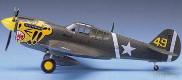 ACADEMY Curtiss P40E Warthawk 1671 [MODELARSTWO]