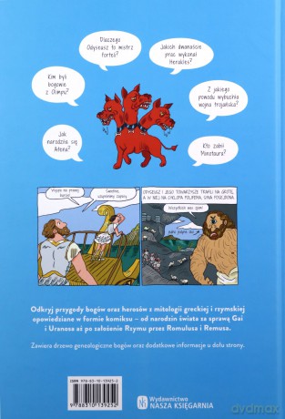 Mitologia Greków i Rzymian w komiksie - Sandrine Mirza, Clotka, Martyna M. Lemańczyk [KOMIKS]