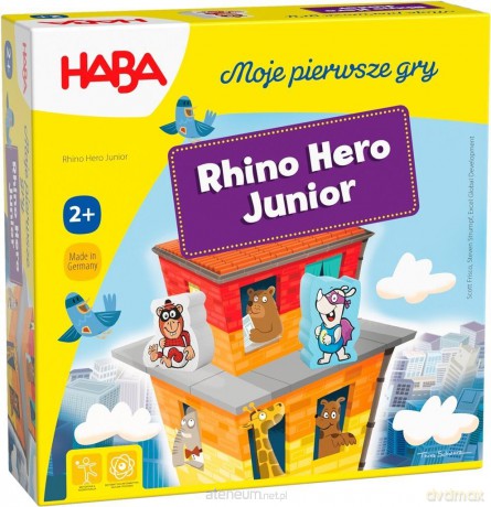 Moje pierwsze gry - Rhino Hero Junior [GRA]