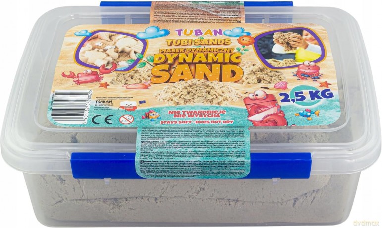Piasek dynamiczny - naturalny 2,5kg box