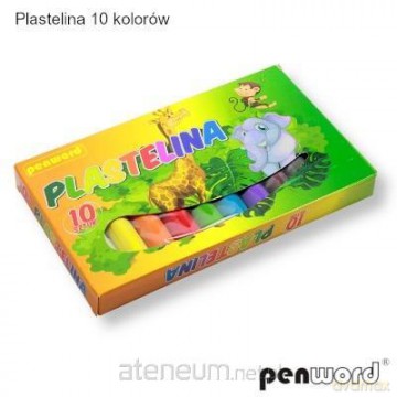 Plastelina 10 kolorów