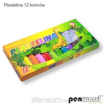 Plastelina 12 kolorów