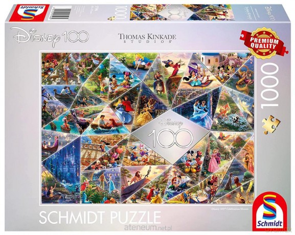 SCHMIDT 1000 el. PQ Jubileuszowa Mozaika (Disney) [PUZZLE]