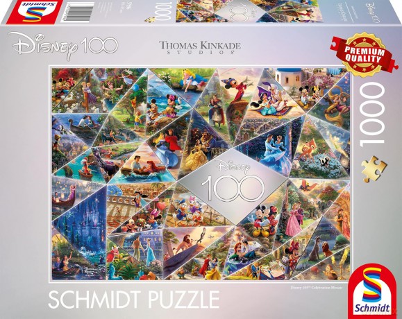 SCHMIDT 1000 el. PQ Jubileuszowa Mozaika (Disney) [PUZZLE]