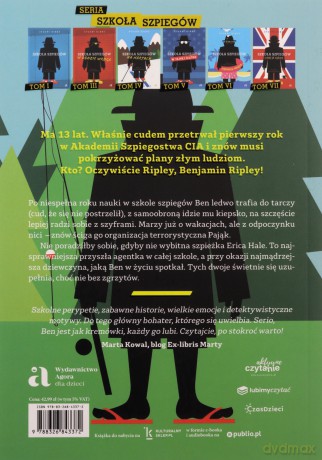 Szkoła szpiegów na wakacjach - Stuart Gibbs, Jarek Westermark, Mariusz Andryszczyk [KSIĄŻKA]