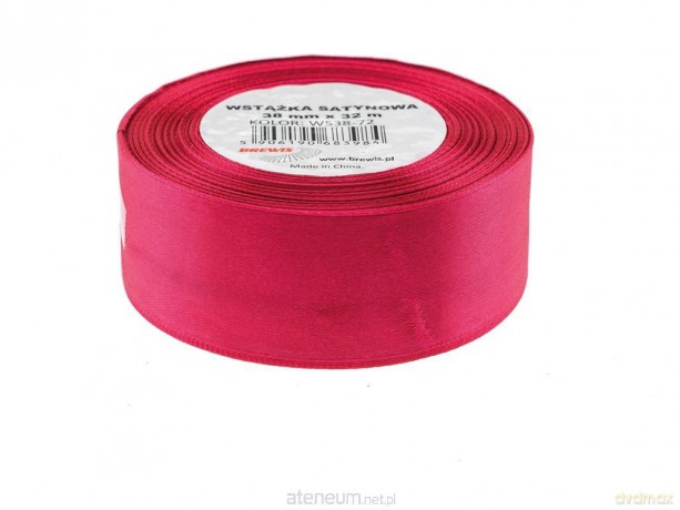 Wstążka satynowa bordo 38mmx32m