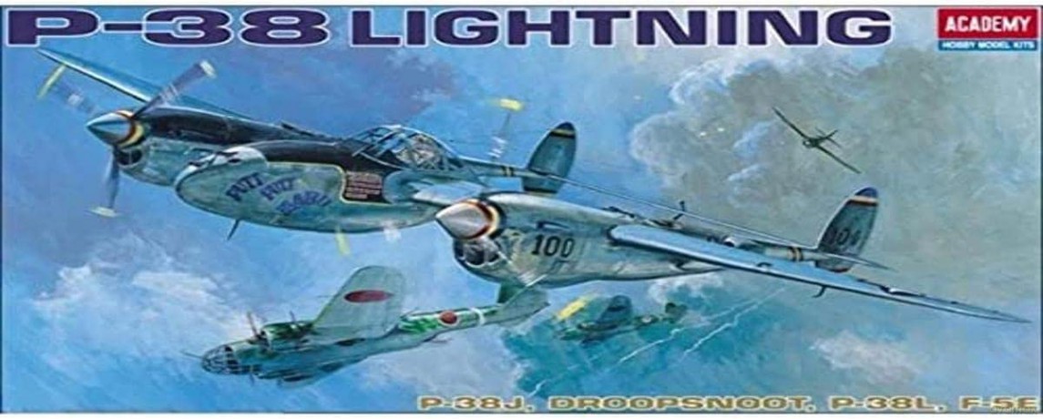 ACADEMY P38 Lightning P38J 2215 [MODELARSTWO]