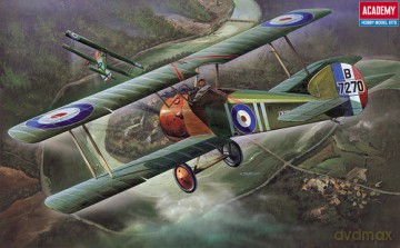 ACADEMY Sopwith Camel F.1 2189 [MODELARSTWO]