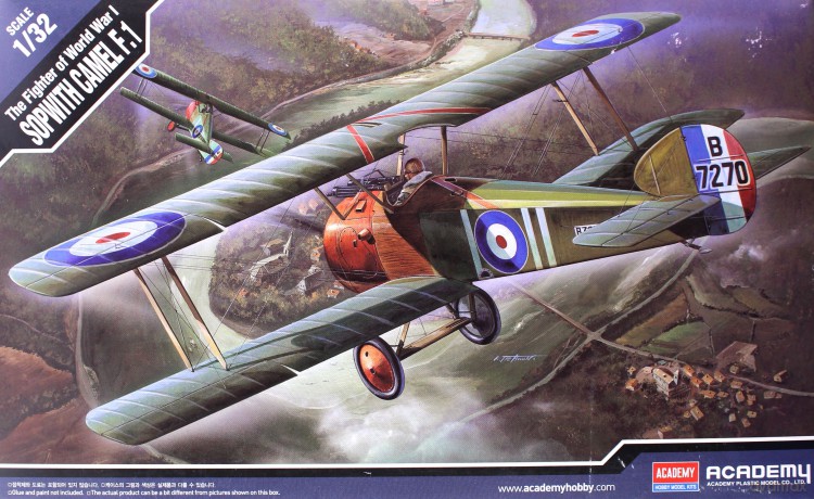 ACADEMY Sopwith Camel F.1 2189 [MODELARSTWO]
