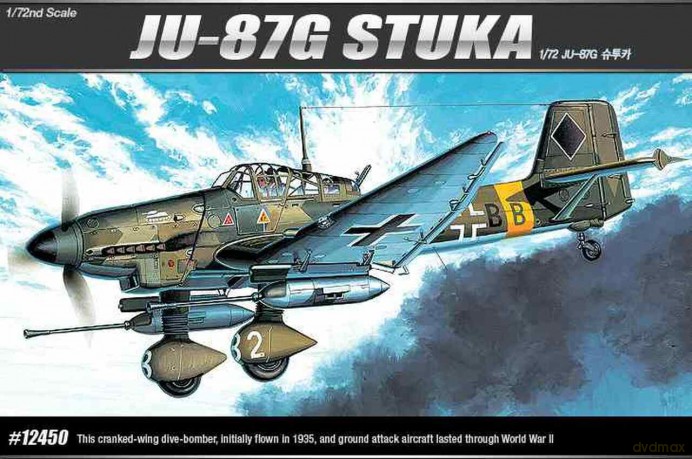 ACADEMY JU 87G1 Stuka "Tank Buster" 1641 [MODELARSTWO]