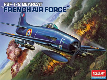 ACADEMY F8F2 Bear Cat French Air Force 12201 [MODELARSTWO]