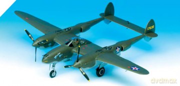 ACADEMY P38F Lightning Glacier Girl 12208 [MODELARSTWO]