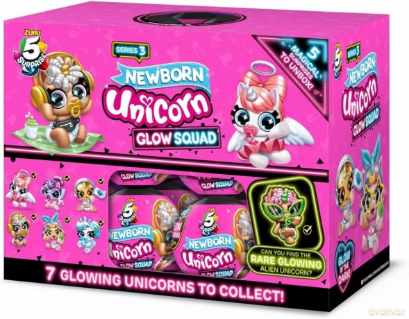 UNICORN SQUAD Jednorożec świecący w ciemności [FIGURKA]