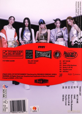 Itzy: Kill My Doubt - A Ver. (Ep) [CD]