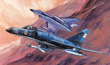 ACADEMY Super Etendard 1602 [MODELARSTWO]