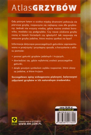 Atlas grzybów - Hanse E. Laux [KSIĄŻKA]
