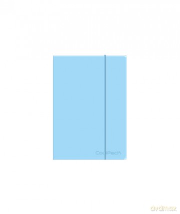 Brulion A5 80k linia z gumką Coolpack pastel powder blue