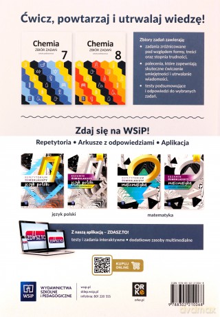 Chemia bez tajemnic zeszyt ćwiczeń klasa 7 szkoła podstawowa - Joanna Wilmańska, Aleksandra Kwiek [KSIĄŻKA]