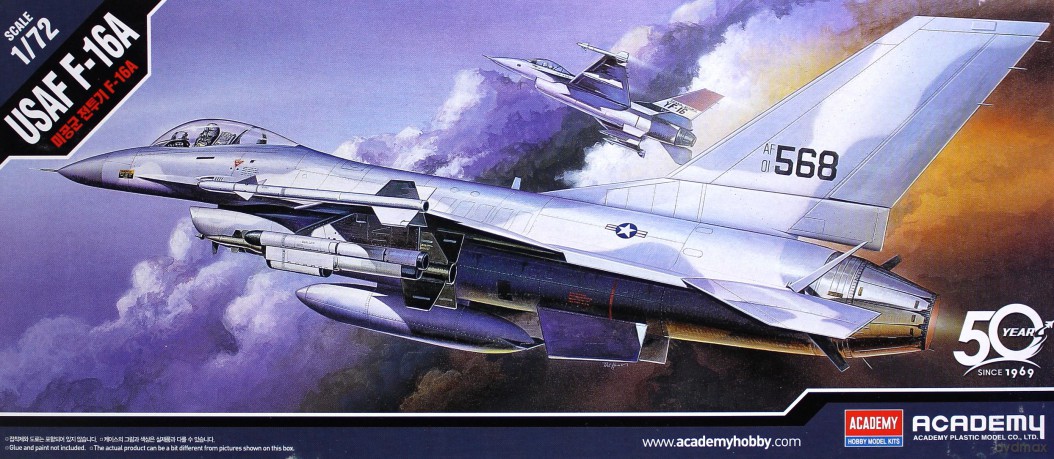 ACADEMY YF16A Falcon U.S.A.F. 1620 [MODELARSTWO]