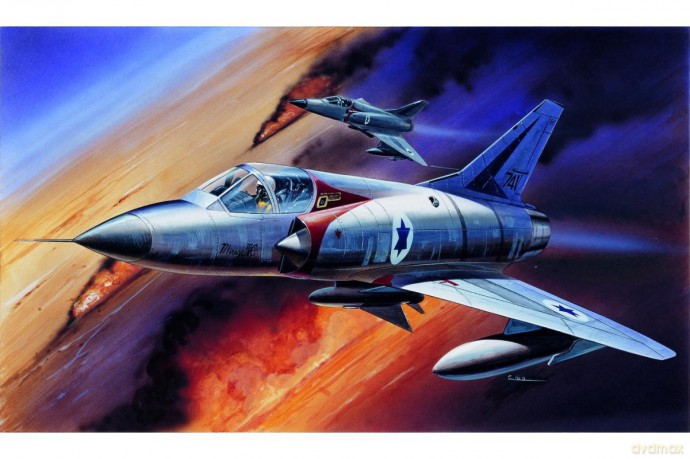 ACADEMY Mirage IIIC Israel 1622 [MODELARSTWO]