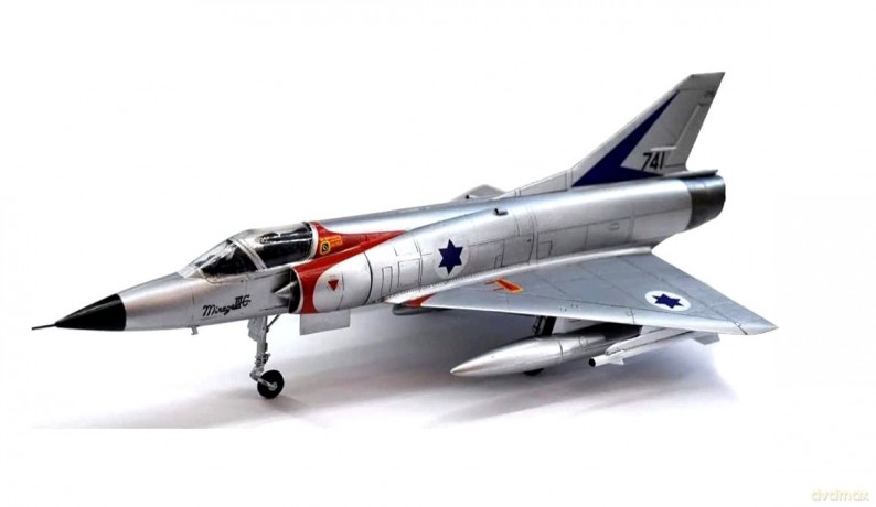 ACADEMY Mirage IIIC Israel 1622 [MODELARSTWO]