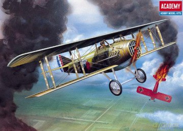 ACADEMY Spad XIII 1623 [MODELARSTWO]