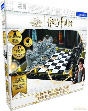 Elektroniczna gra w szachy Harry Potter z efektami świetlnymi CG3000HP [GRA]