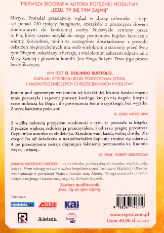 Jezu, Ty się tym zajmij! o. Dolindo Ruotolo. Życie i cuda - Joanna Bątkiewicz-Brożek [KSIĄŻKA]