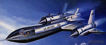 ACADEMY SR71 Blackbird Drone 1642 [MODELARSTWO]
